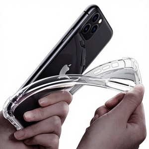 Nueva Funda Transparente de TPU para 17/16/15/12/<span class=keywords><strong>13</strong></span>/14/Plus/<span class=keywords><strong>Pro</strong></span>/Max, Antigolpes, Anticaídas, Carga Inalámbrica 360 - Product Image 2