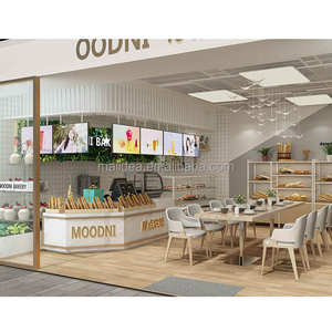 <span class=keywords><strong>Comptoir</strong></span> de bar pour boulangerie, pâtisserie, magasin d'alimentation, design d'intérieur, à vendre - Product Image 5