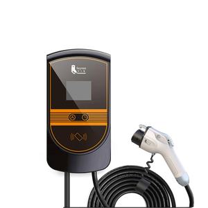 Chargeur mural pour véhicule électrique 380V 22KW avec télécommande, type 1/GBT niveau 2 pour Tesla Model 3, boîtiers - Product Image 1