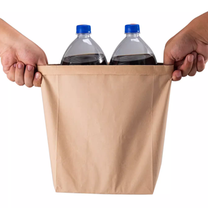 Bolsas de papel biodegradables respetuosas con el medio ambiente personalizadas Embalaje respetuoso con el medio ambiente por fabricantes Manejo de superficie de grabado de té - Product Image 6