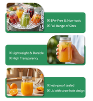 Bouteille transparente en PET pour bubble tea, café froid et thé au citron, jetable, 250ml, 300ml, 350ml, 400ml, 450ml, 500ml, 600ml, 650ml, 700ml