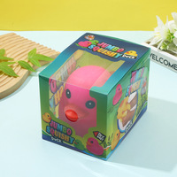 Nouveau Jouet Squishy Géant en Forme de Canard, Extra Grand et Doux, à Remontée Lente, pour le Soulagement du Stress