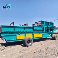 Nouvel équipement mobile de séparation de boue et de pierres, de criblage de sable et de roches pour les résidus miniers, de tri des déchets de construction et de traitement du sol et des pierres