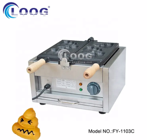 เครื่องทําวาฟเฟิลรูป <span class=keywords><strong>Poo</strong></span> ของเกาหลีไฟฟ้าเครื่องไทยากิเครื่องทําวาฟเฟิลรูป <span class=keywords><strong>Poo</strong></span> - Product Image 5