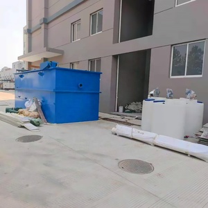 Planta de Tratamiento de Aguas Residuales de Alto Contenido de Nitrógeno Amoniacal en Contenedor, Planta de Tratamiento de Aguas Residuales MBBR para Mataderos de Pollos - Product Image 5