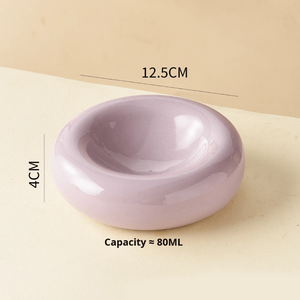 Tazón de Comida para Gatos de Cerámica Sólida de Alta Capacidad, Ecológico, Duradero y Fácil de Limpiar - Product Image 4