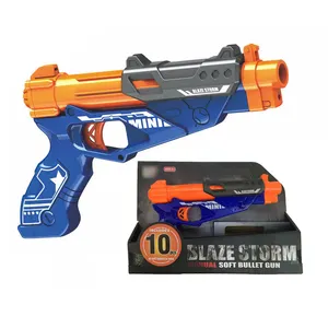 Long Scope Safe Airsoft Pistole Kids Gun Toys mit 10 Soft Bullet
