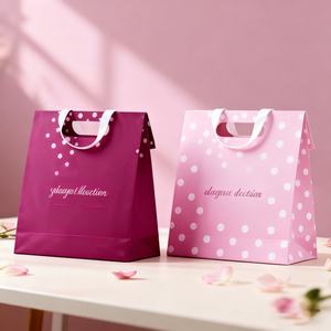Bolsas de Papel para Empaque, Bolsas de Compra con Logotipos, Bolsas de Papel Mate con Asas, Impresión Personalizada y Estampado, Bolsas de Empaque para Minoristas - Product Image 4