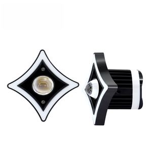 Nuevo Diseño, Faro Delantero con Anillo de Ángel Colorido, Luz de Trabajo, Ojo de Ángel, Doble Color, Amarillo y Blanco, Luz Auxiliar para Conducción en Niebla, 12V 40W - Product Image 2