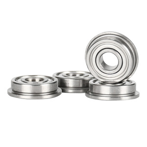 Roulement à bride Seyoo 5x13x4 mm en acier inoxydable SF695ZZ avec lubrification à la graisse pour applications linéaires - Product Image 2