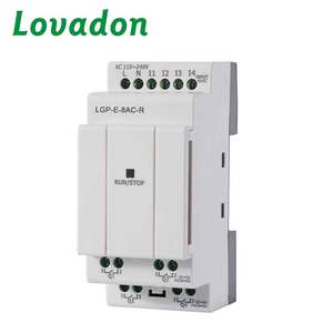 8개의 AC 입력 <span class=keywords><strong>4</strong></span>개의 릴레이 출력 마이크로PLC 확장 모듈 AC110-240V 3A/10A 250VAC SR PR CPU 호환 DIN 레일 마운트 - Product Image 1