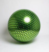 Décoration de fête sur mesure, sphères réutilisables, grandes sphères brillantes, ballons gonflables, boule miroir disco