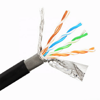 Câble Ethernet réseau intérieur torsadé en cuivre OFC 4 paires 305M 1000FT Cat 5e/CAT6 FTP