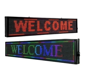 P4 treo DIY Hạnh Phúc sinh nhật Custom made LED ánh sáng Hộp dấu hiệu Neon di chuyển tin nhắn DIY Led signe ánh sáng cho cửa hàng taxi tiệm hớt tóc - Product Image 3
