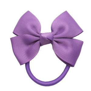 IFOND Colorful <strong>Bow</strong> <strong>Elastic</strong> Polyester Sweet Hair Rope for Girls Aged 3-10 for Daily Wear - Product Image 3