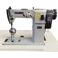 Machine à coudre industrielle pour la fabrication de perruques avec pied marcheur, multifonctionnelle, en acier inoxydable RN-810JF