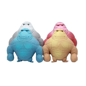 Gorila Đồ chơi giải nén chống estres Đồ chơi giải nén đàn hồi Đồ chơi bóp mềm khỉ đười ươi khỉ vừa vui nhộn - Product Image 6