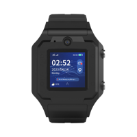 Traqueur de montre de chantier intelligent PT880 double positionnement par satellite Batterie 1400mAh BLE4.2 pour Android OS pour