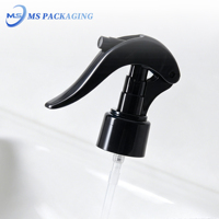 Pulvérisateur à gâchette mini 24/410 28/410 en plastique avec fonction anti-déversement, fermeture à vis, taille de port 1 pouce pour bouteilles
