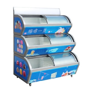 Tủ Đông Thương Mại Tủ Đông Đựng Kem Cứng 3 Tầng Tủ Lạnh Trưng Bày - Product Image 2