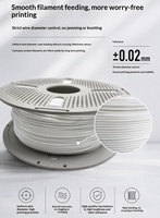 Filament PC blanc, matériau d'impression PC 1,75 mm 1 kg, plastique de qualité ingénierie pour imprimante 3D