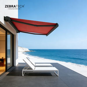 Auvent automatique moderne de luxe certifié CE avec télécommande pour la couverture de restaurants et cafés en plein air et de terrasses, directement de l'usine - Product Image 2