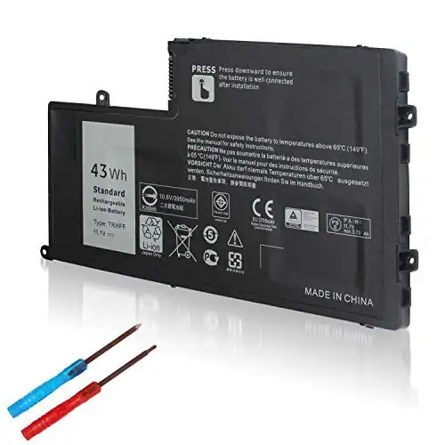 Pin Thay Thế Máy Tính Xách Tay TRHFF 1V2F6 11.1V 43Wh Cho Pin Máy Tính Xách Tay Dell Inspiron 5445 5447 5545 5547 5548 14 3450 15 3550