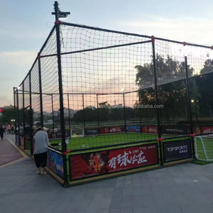 2025 nouveau Design personnalisé 15m * 30m terrain <span class=keywords><strong>de</strong></span> Football <span class=keywords><strong>Cage</strong></span> <span class=keywords><strong>De</strong></span> Panna terrain <span class=keywords><strong>de</strong></span> Football Football <span class=keywords><strong>Cage</strong></span> <span class=keywords><strong>de</strong></span> Football à vendre - Product Image 4