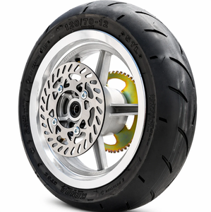 Yeni 12 inç Krom Lastik Jantlar Garantili Tuttio/Yozma/Razor/EM5 110/<span class=keywords><strong>70</strong></span>-12&90/90-12 <span class=keywords><strong>120</strong></span>/<span class=keywords><strong>70</strong></span>-12 Yedek Kılıf - Product Image 3
