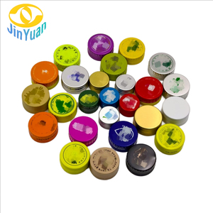 Có Thể Tái Chế Đúc <span class=keywords><strong>Cap</strong></span> 25Mm 28Mm 38Mm Xoắn Chống Trộm Chai Nắp Có Ga Nước Giải Khát Rượu Vang Xoắn Ốc Nắp Nhôm - Product Image 1