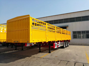 Semirremolque de Acero de Tres Ejes con Capacidad de Carga de 5001-10000 kg para Transporte de Carga y Ganado - Product Image 5