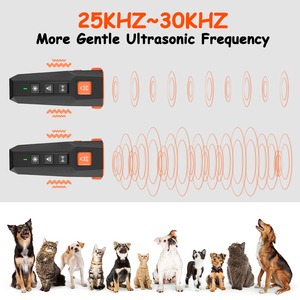 Ahuyentador de perros ultrasónico con luz LED Antiladridos potente para exteriores TIZE para entrenamiento - Product Image 5