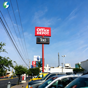 Letreros Grandes de Estilo Europeo y Americano, Letreros de Alta Calidad Resistentes al Agua para Exteriores, Letrero Tipo Pilar para Publicidad - Product Image 1