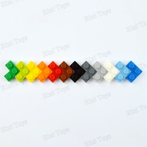 2420 moc gạch tấm 2x2 góc Bộ sưu tập số lượng lớn mô-đun tự làm đồ chơi mô hình cho trẻ em món quà tòa nhà khối - Product Image 5
