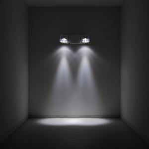 FEITUO Lámpara de Emergencia de Doble Cabezal Montada en Pared con Batería de Respaldo, Ultra Brillante y Resistente al Fuego, para Rutas de <span class=keywords><strong>Salida</strong></span> - Product Image 1