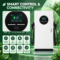 Borne de Recharge DC Publique CCS2 100kW Haute Puissance 200-1000V OCPP 1.6J pour Extérieur, Vente au Détail, Autoroute, Flotte, Stationnement, EVSE Commercial pour Véhicules Électriques
