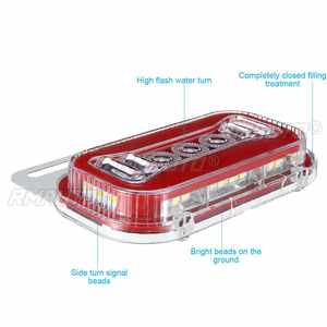 10 pièces 24V 37 LED Feux de position latéraux pour voiture et camion, Feux extérieurs de signalisation, Feux arrière d'avertissement pour remorque et poids lourd - Product Image 2