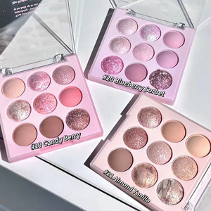 Paleta de <span class=keywords><strong>Sombras</strong></span> de Ojos en Polvo Seco K'APEINE de 9 Colores con Acabado Brillante, Tonos Claros y Oscuros, Bajo MOQ, <span class=keywords><strong>Precio</strong></span> Económico - Product Image 2