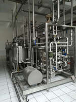Pasteurisateur à plaques PT Level Conlon BR1-PUT-8B, stérilisateur UHT de petite capacité pour lait, jus, produits laitiers, boissons, petite usine