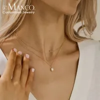 eManco - Juego de Collar y Pendientes de Perlas de Agua Dulce de la Serie Alien, de Acero Inoxidable Ligero, Estilo Elegante y de Lujo, Esencial para Citas