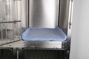 Gabbia per Cani KA-509S Aeolus in Acciaio Inox 304 con Angoli Arrotondati e Motivo a Rete Solida - Product Image 2