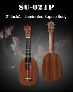 <span class=keywords><strong>Aiersi</strong></span> marca 21 pulgadas forma de piña China precio al por mayor <span class=keywords><strong>ukelele</strong></span> barato venta caliente soprano Uke fábrica china de buena calidad - Product Image 6