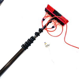 Limpieza de ventanas Sistemas de agua pura 50 pies Poste telescópico Sistema de alimentación de fibra de carbono Telescópico - Product Image 6