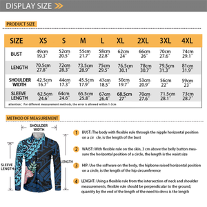 Dropshipping quần áo tùy chỉnh Aztec Mexico Tattoo dài tay áo sơ mi cho nam giới mùa thu in theo yêu cầu người đàn ông nút lên Áo sơ mi - Product Image 6