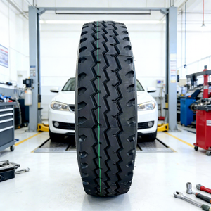 9.00R20-16PR M306 Truck Tire WZ Brand Heavy Duty Radial Tyre with Superior Drainage & Natural <b>Rubber</b>, Made in - Product Image 1