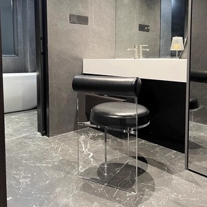 Minimalist Acrylic Suspended Transparent <b>Dining</b> <b>Table</b> Chair Italian <b>Stool</b> Island <b>Table</b> <b>Dining</b> Chair Vanity <b>Stool</b> Suspended Desig - Product Image 5