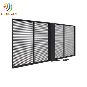 HD LED Screen Curtain Wall Transparency Led Tv Display Screen Transparent LED Screen Glass Window P 3.91 Full Color Indoor Video