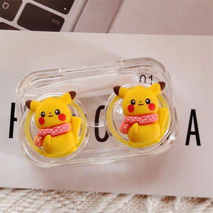 สินค้ามาใหม่ชุดสำหรับการเดินทางใส่<span class=keywords><strong>คอนแทคเลนส์</strong></span>ลายการ์ตูนกล่องเครื่องสำอางปิก้ามอนสเตอร์<span class=keywords><strong>สี</strong></span>สันสดใสเคสพกพาได้พร้อมเครื่องมือ - Product Image 3