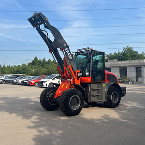 Chargeuse sur pneus articulée de 2 tonnes, chargeuse frontale compacte de 2000 kg, CE EPA pour la construction et l'agriculture - Product Image 4
