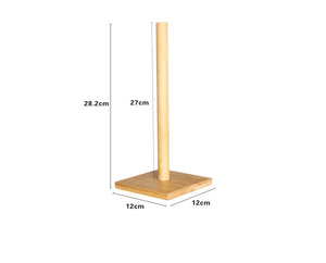 Portasciugamani di carta <span class=keywords><strong>in</strong></span> <span class=keywords><strong>legno</strong></span> naturale <span class=keywords><strong>in</strong></span> piedi Dispenser di asciugamani senza carta organizzatore di tovaglioli da cucina portasciugamani <span class=keywords><strong>in</strong></span> bambù - Product Image 5